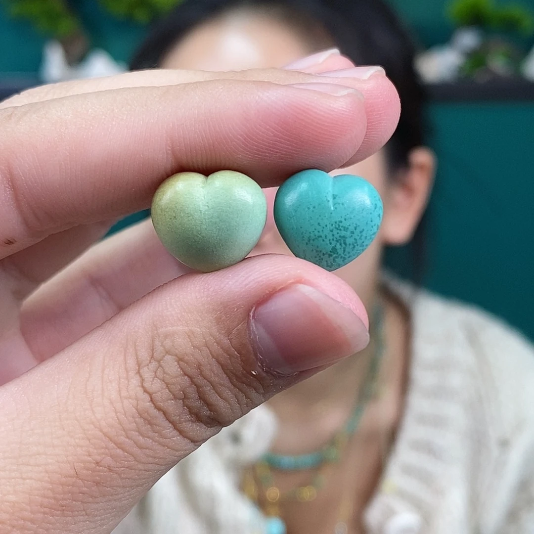 绿松石珠宝奇石未镶嵌听****音