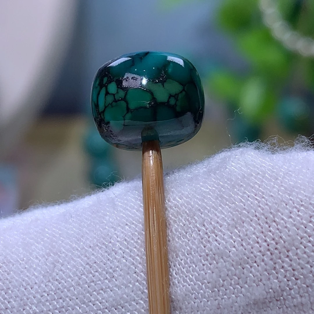 绿松石14K金镶嵌珠宝奇石