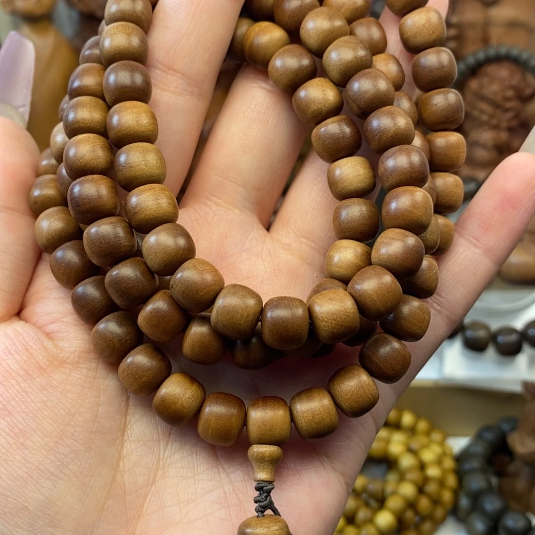 檀香木手串/手链迈索尔老山檀香0809.108奶香，微瑕