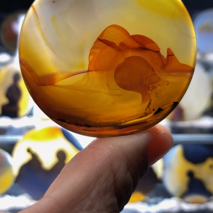 合金玛瑙/玉髓珠宝奇石83