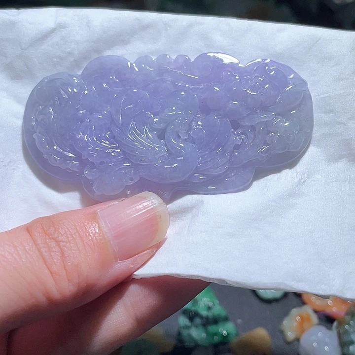 颈饰未镶嵌翡翠天