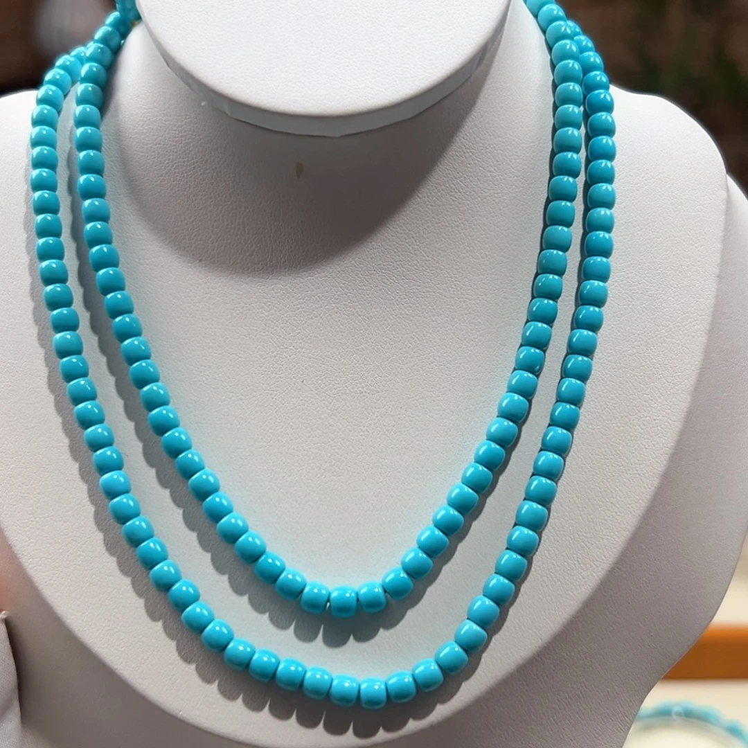 绿松石未镶嵌26玉化料老型108放漏卡4+