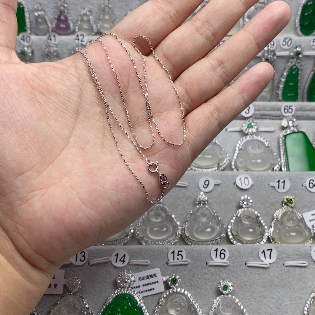 晴***咪银S925镶嵌颈饰玛瑙/玉髓