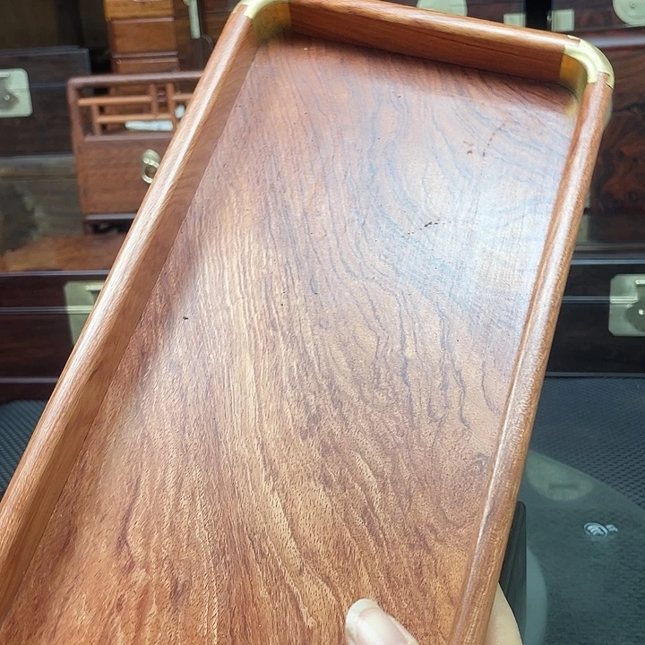 木巴西华丽木子盘子