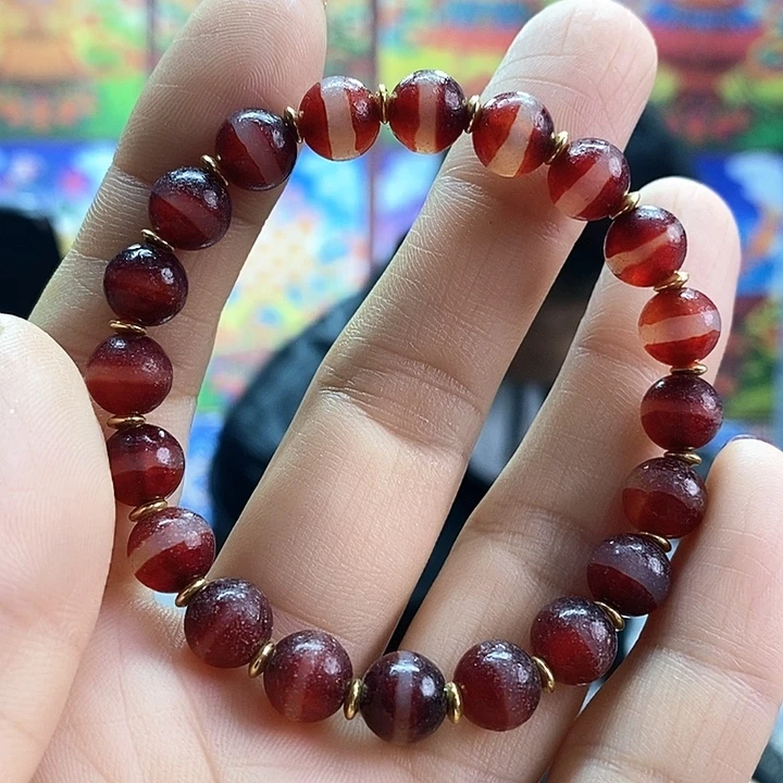 玛瑙/玉髓（覆膜）未镶嵌手链