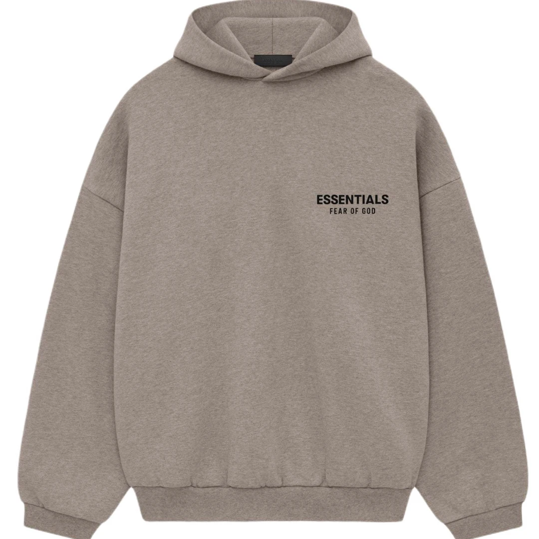Essentials FW24 Holiday Core系列连帽加绒美式重磅卫衣