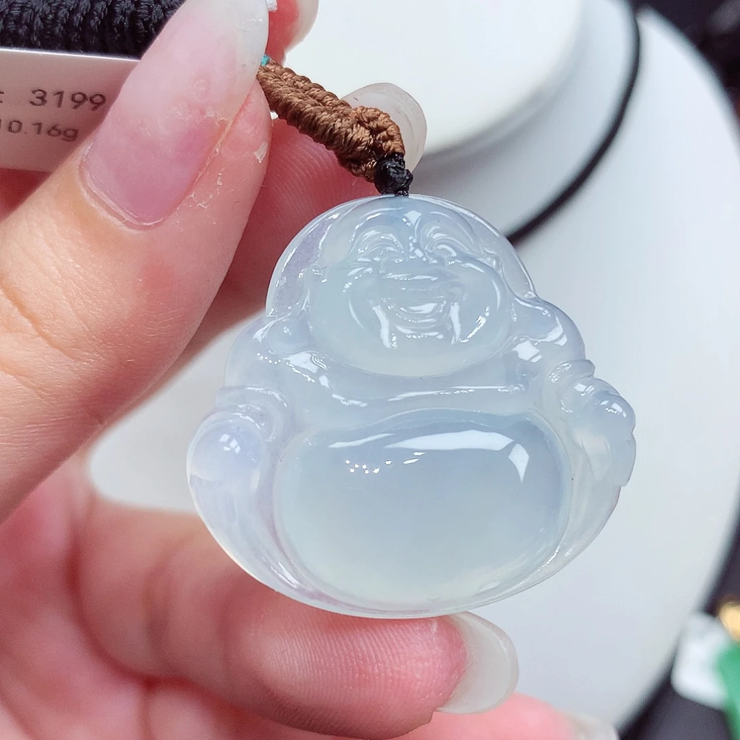 颈饰未镶嵌翡翠翡翠38，29.6/32/6