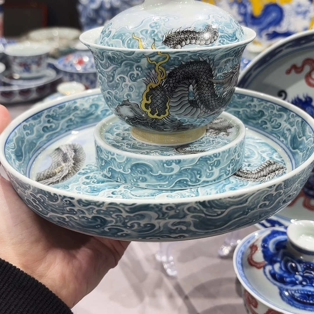 瓷片景德镇美术作品
