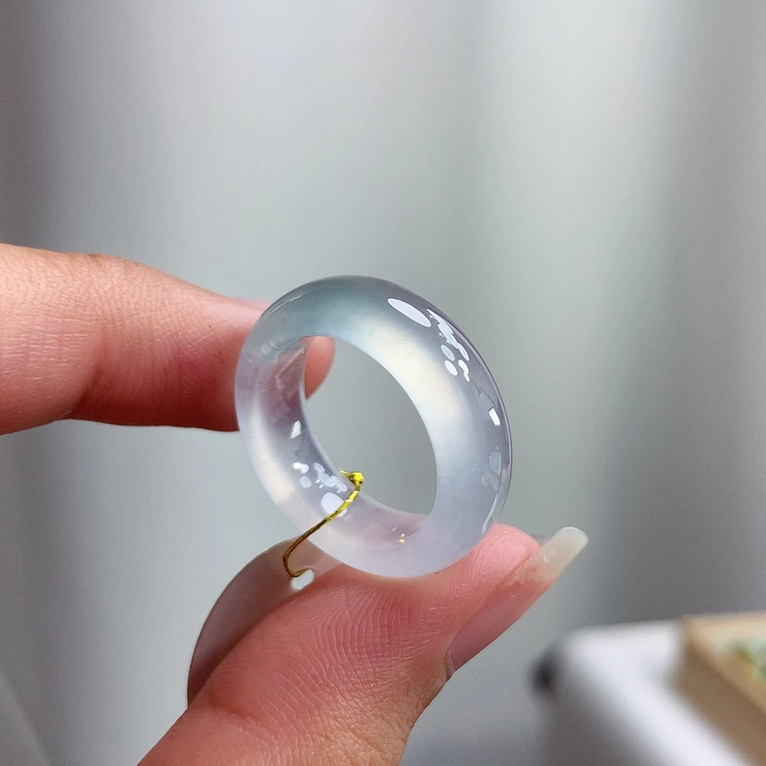 未镶嵌戒指翡翠1011圈