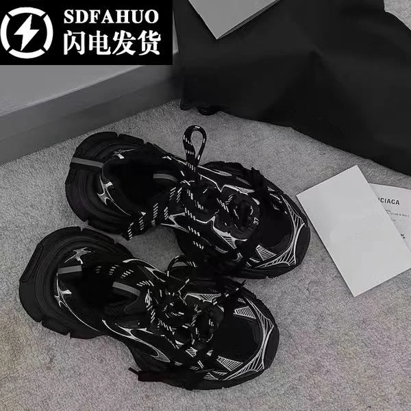 厚底老爹鞋高定版本3xl男女同款情侣运动休闲鞋ins鞋子男潮鞋百搭