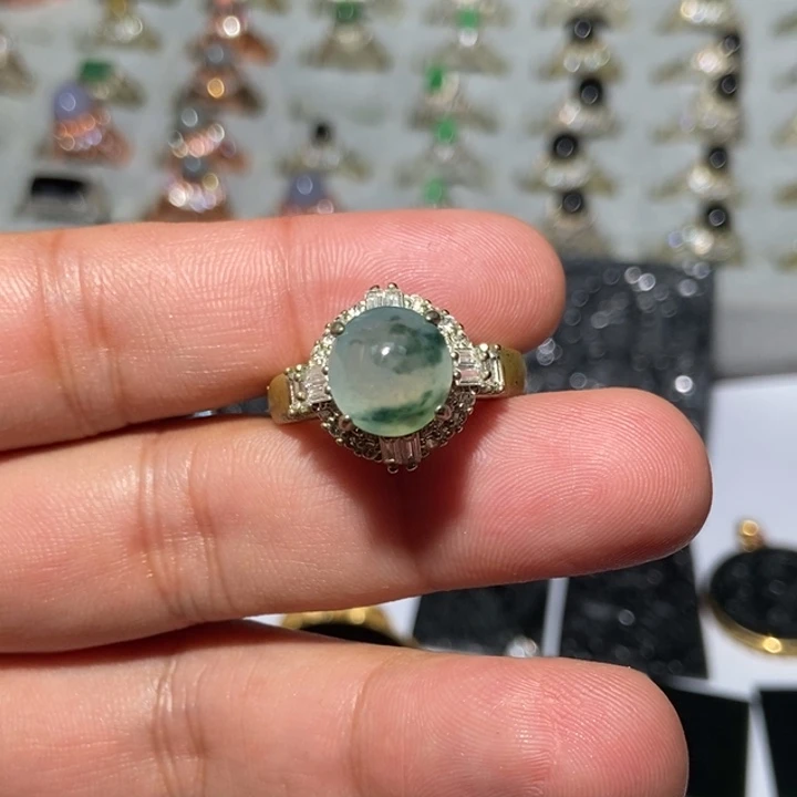 翡翠裸石翡翠蛋面