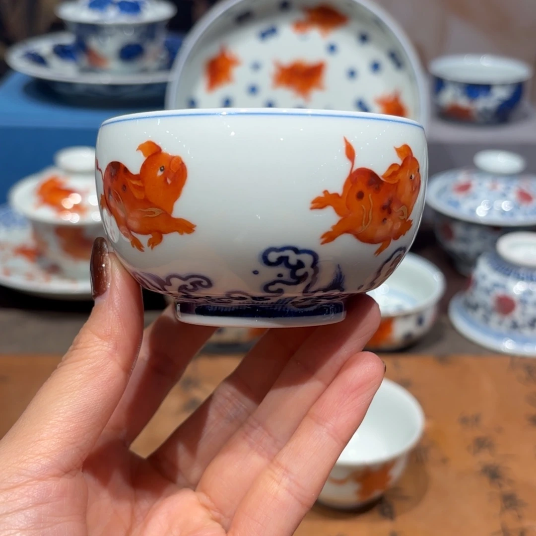 手工手绘陶瓷茶具