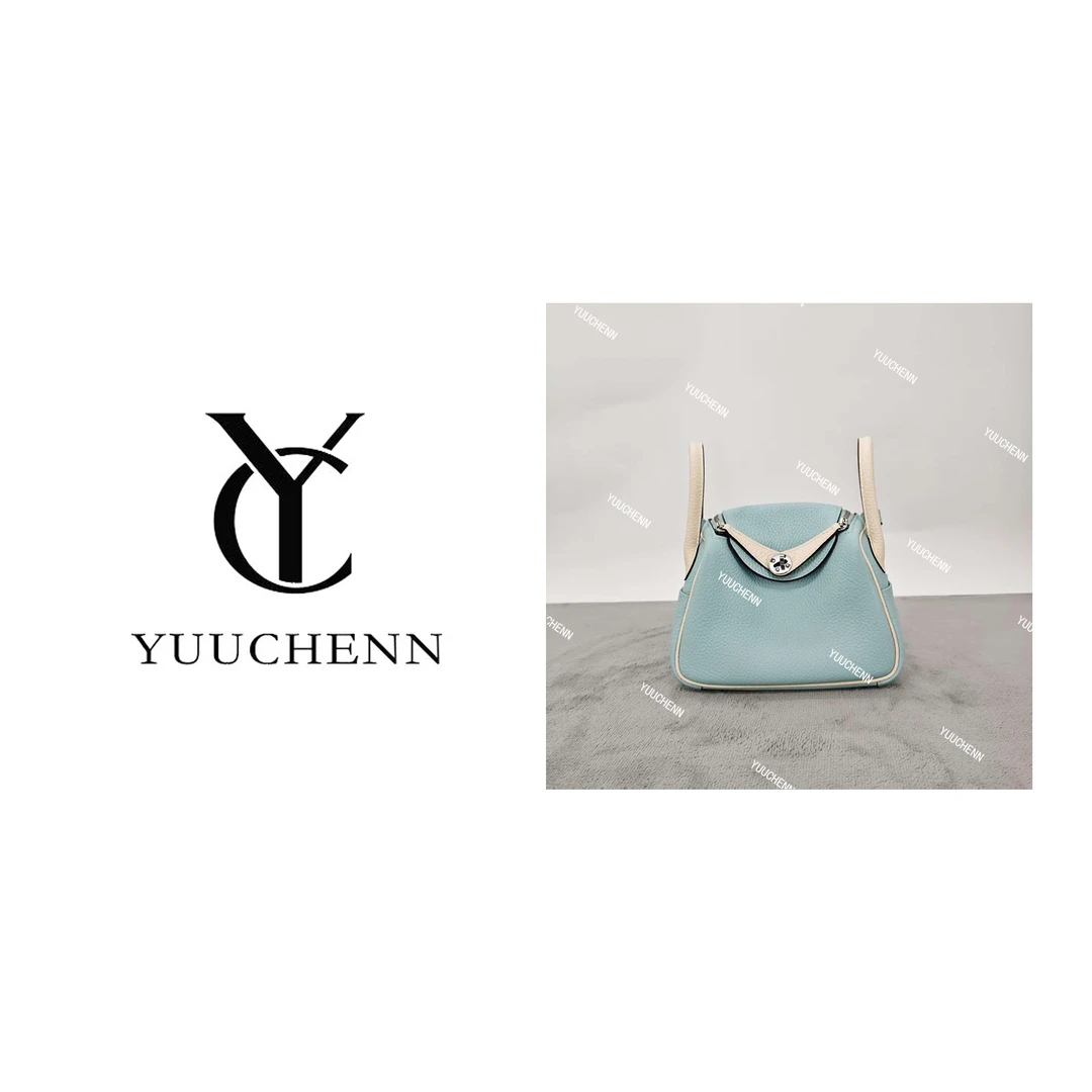 YUUCHENN【半手工定制】19cm原创设计高定真皮包 HH6375