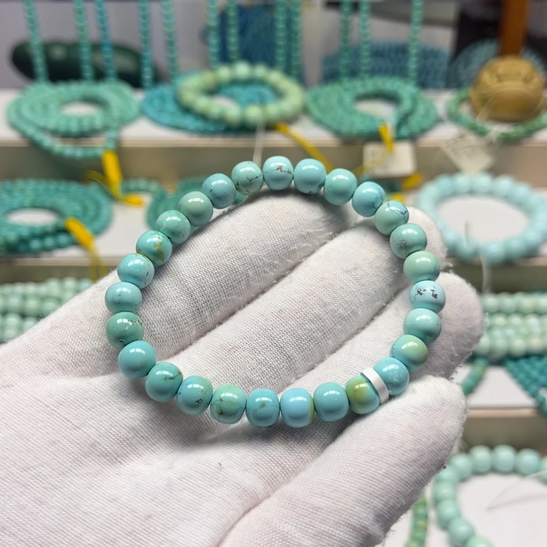 绿松石未镶嵌手链