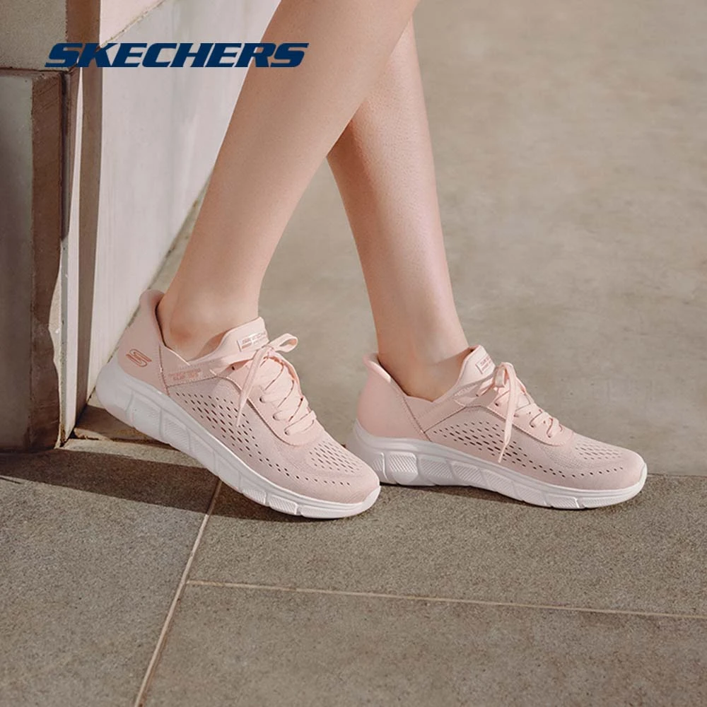 斯凯奇官方女鞋多巴胺配色时尚闪穿鞋舒适透气休闲运动鞋117303