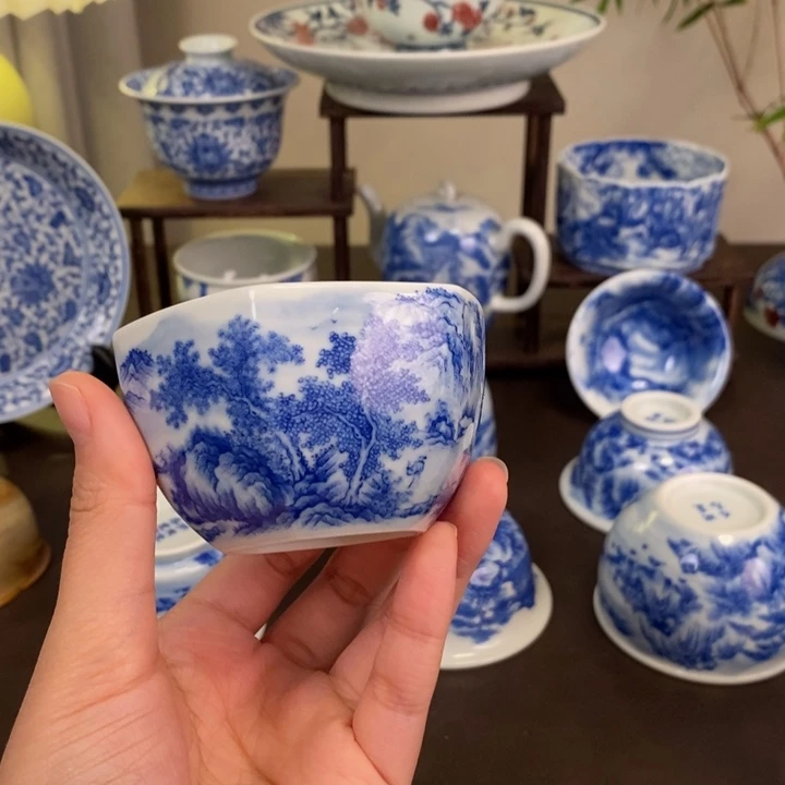 景德镇陶瓷手工手绘