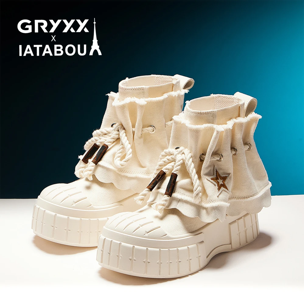 P【一见钟裙】/拜年穿搭/欧洲GX潮牌&IATABOU潮牌联名女鞋GX9055-5