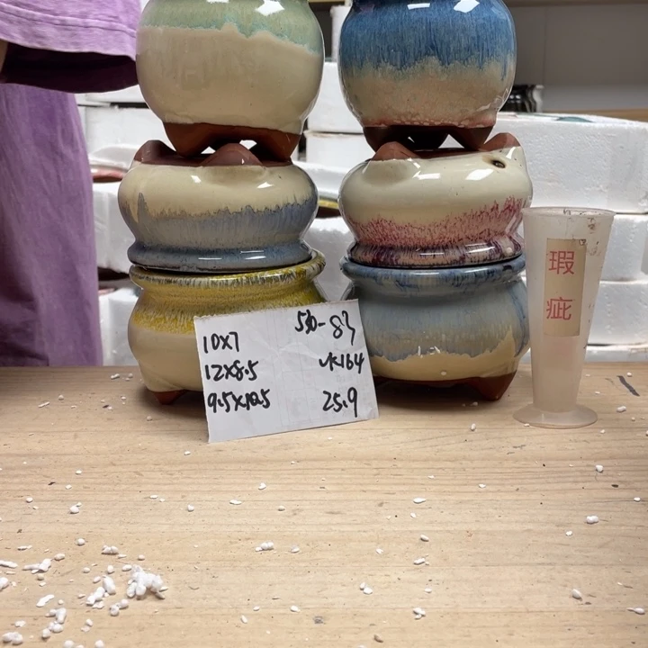 紫砂花盆多肉花盆微瑕83