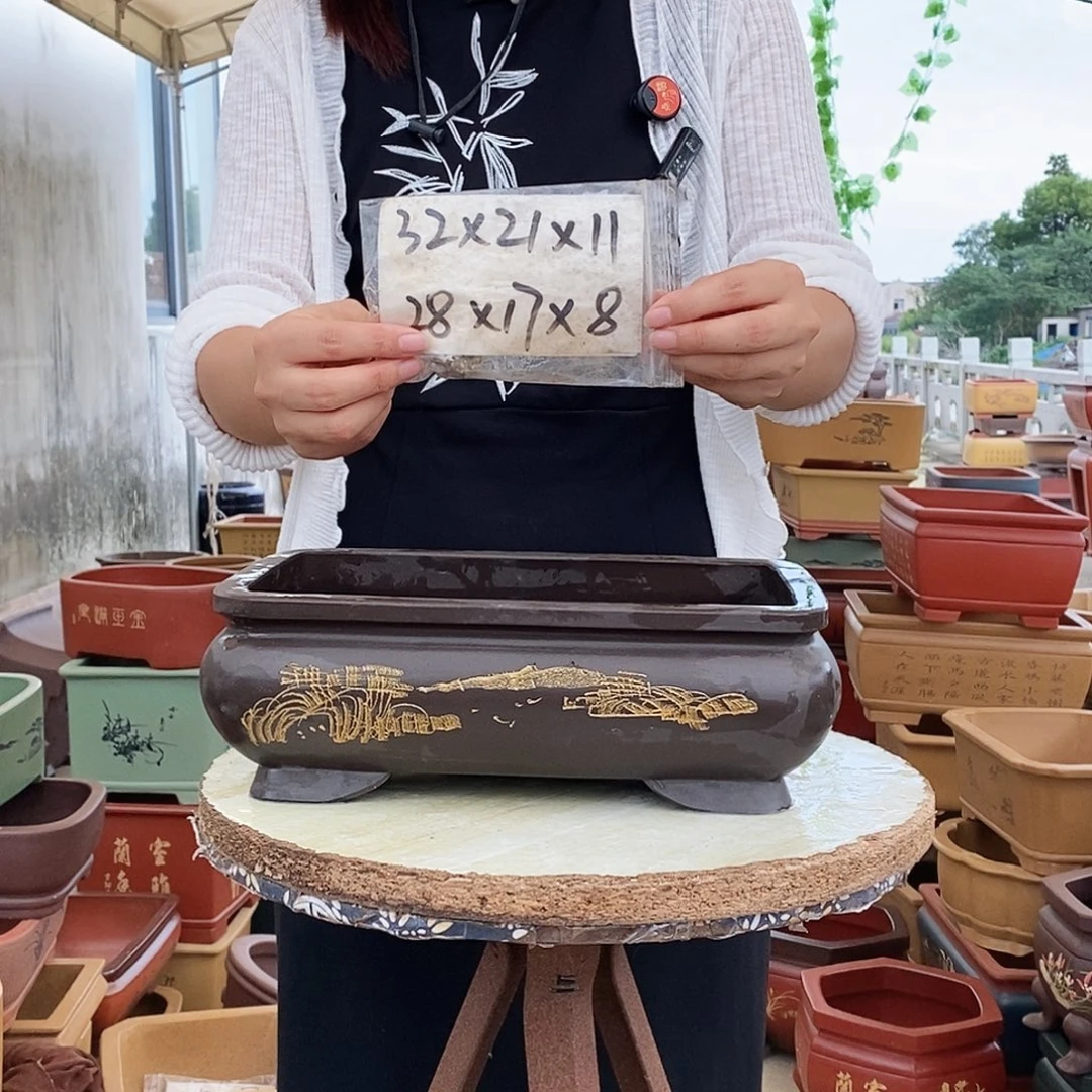紫砂花盆紫砂花盆