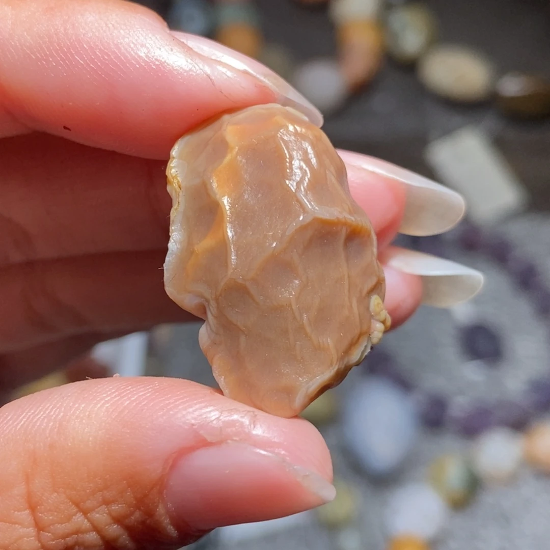 未镶嵌玛瑙/玉髓珠宝半成品