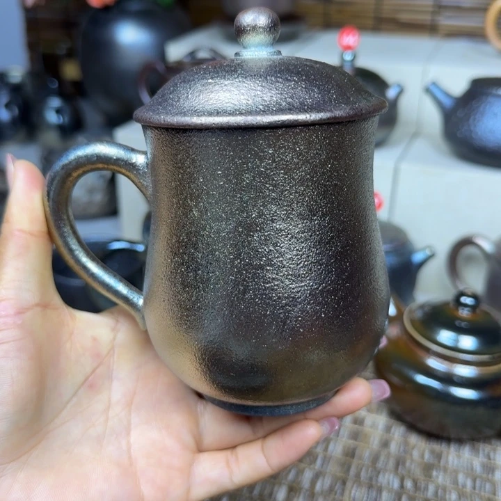 云南建水紫陶柴烧壶