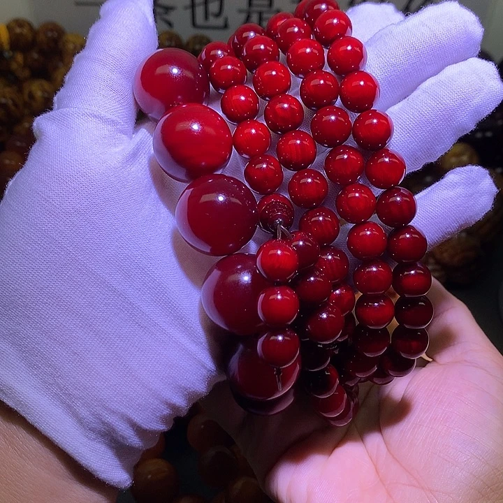 性****松木手串/手链2 条帝王血龙木