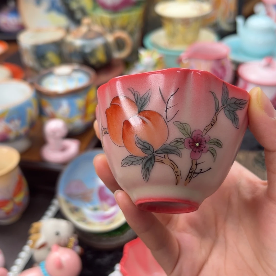 桃子手绘963@@@@杯