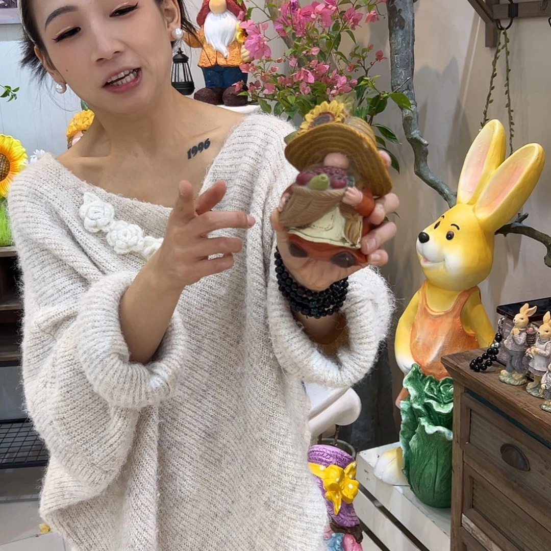 花园摆件红红火火