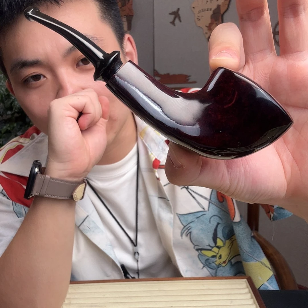 石楠木福****）意大利进口石楠木烟斗