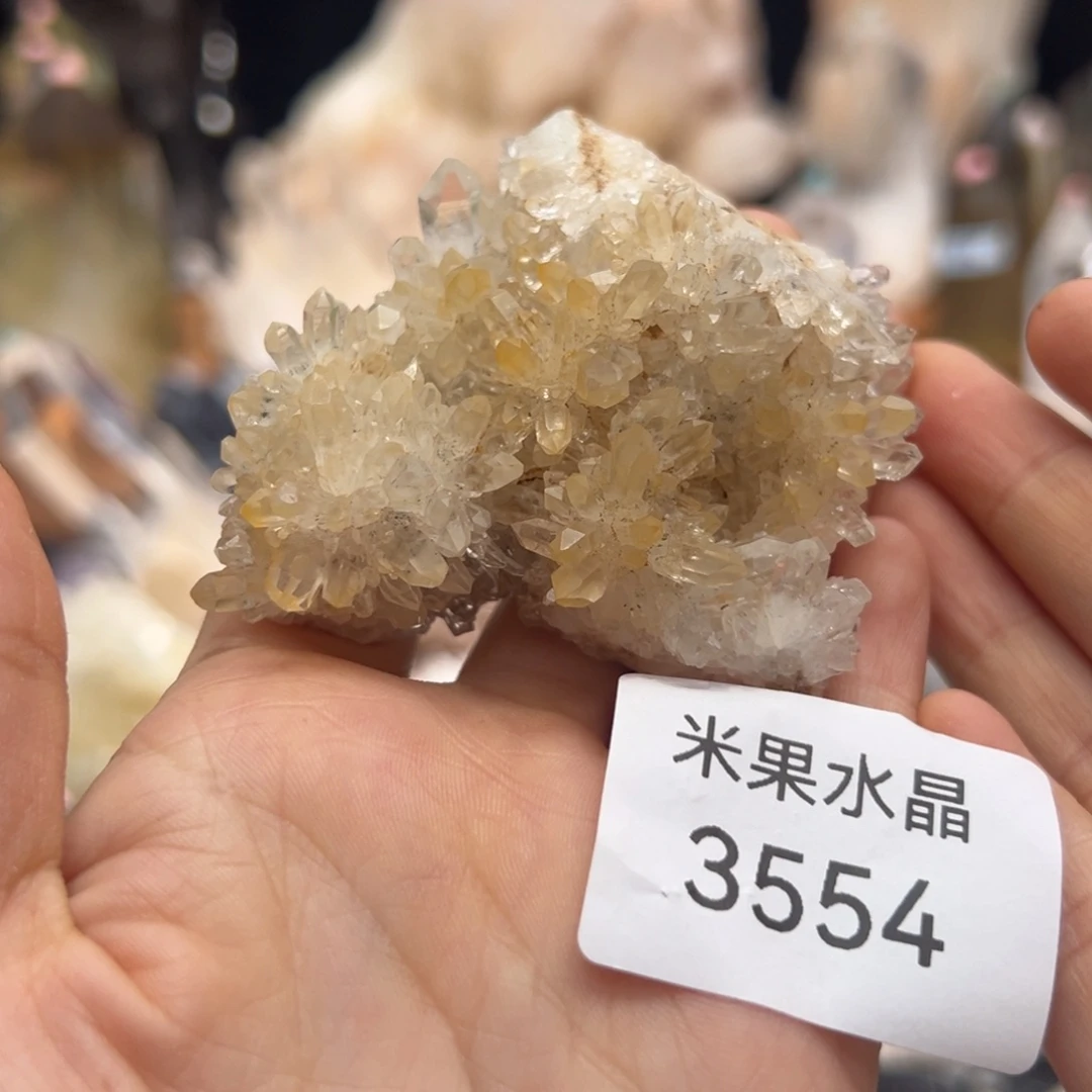 珠宝半成品未镶嵌水晶菊花晶