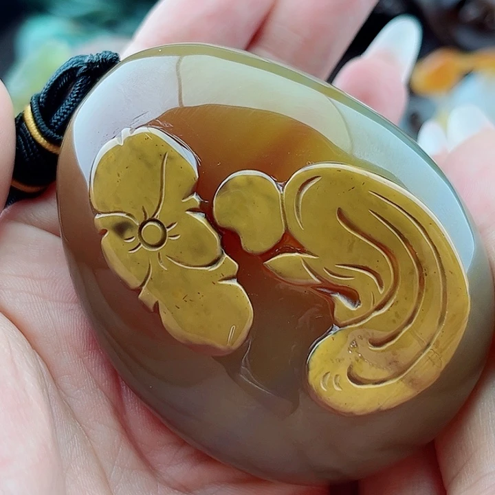 未镶嵌玛瑙手饰吊坠