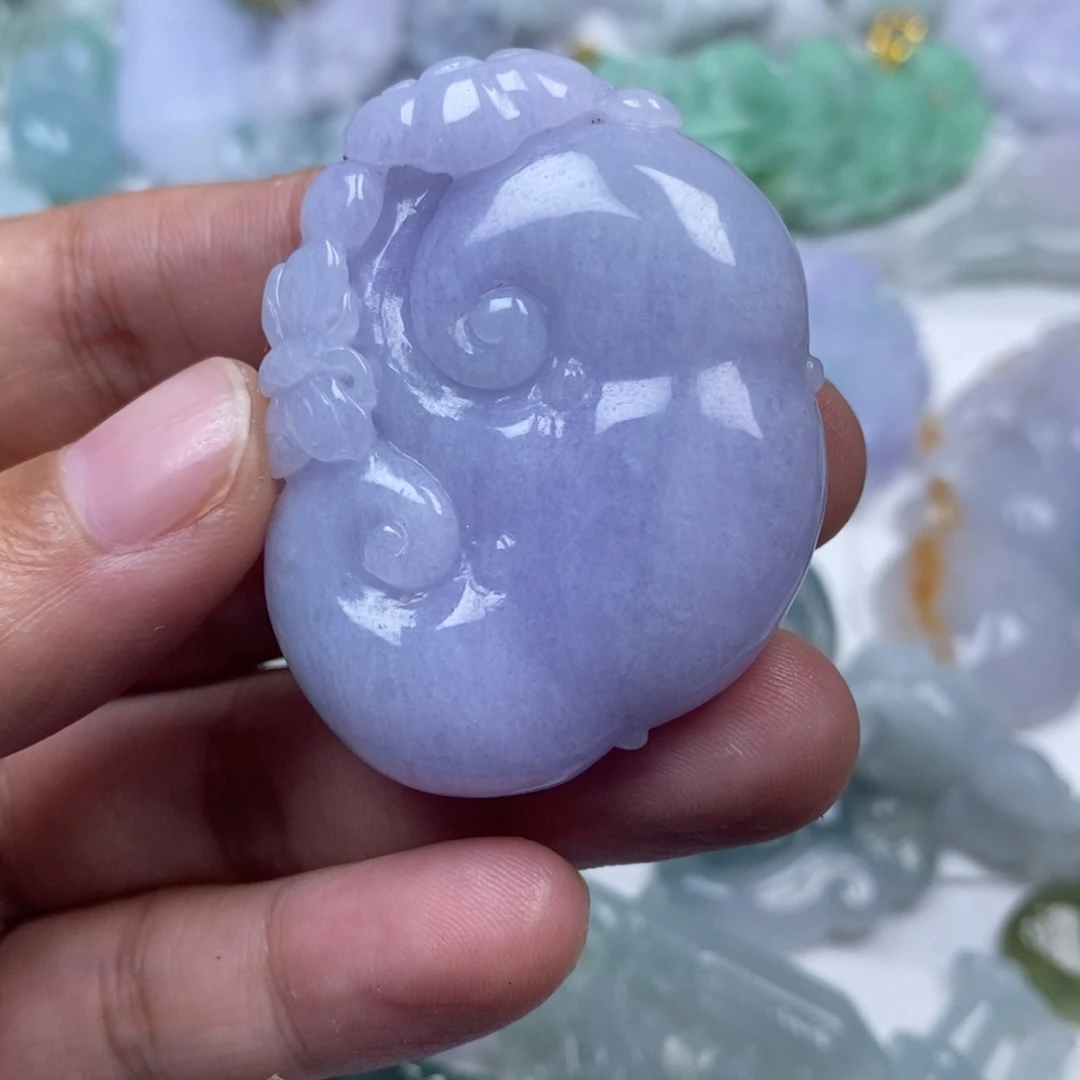 颈饰未镶嵌翡翠司*翡翠