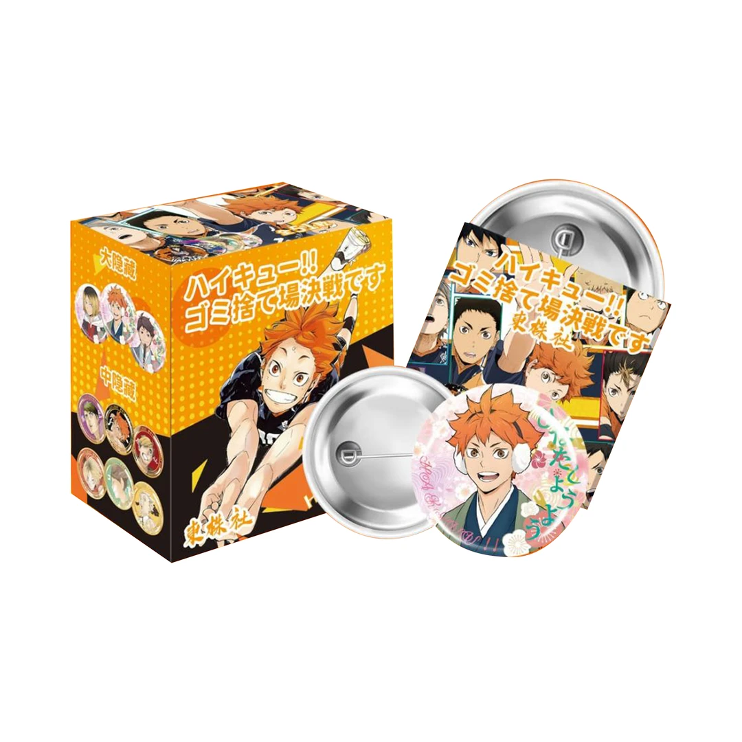 东株社【排球少年-垃圾场决战】大吧唧 收藏徽章盲盒