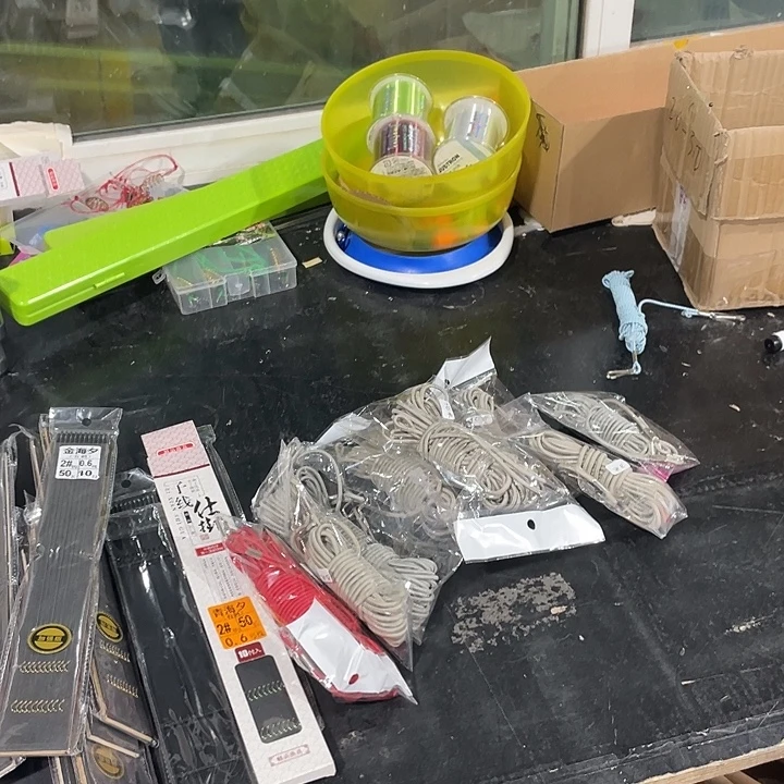 失手绳发7个渔具用品