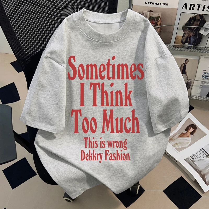 jtrt潮流字母印花夏季重磅纯棉男女潮牌oversize百搭休闲上衣半袖