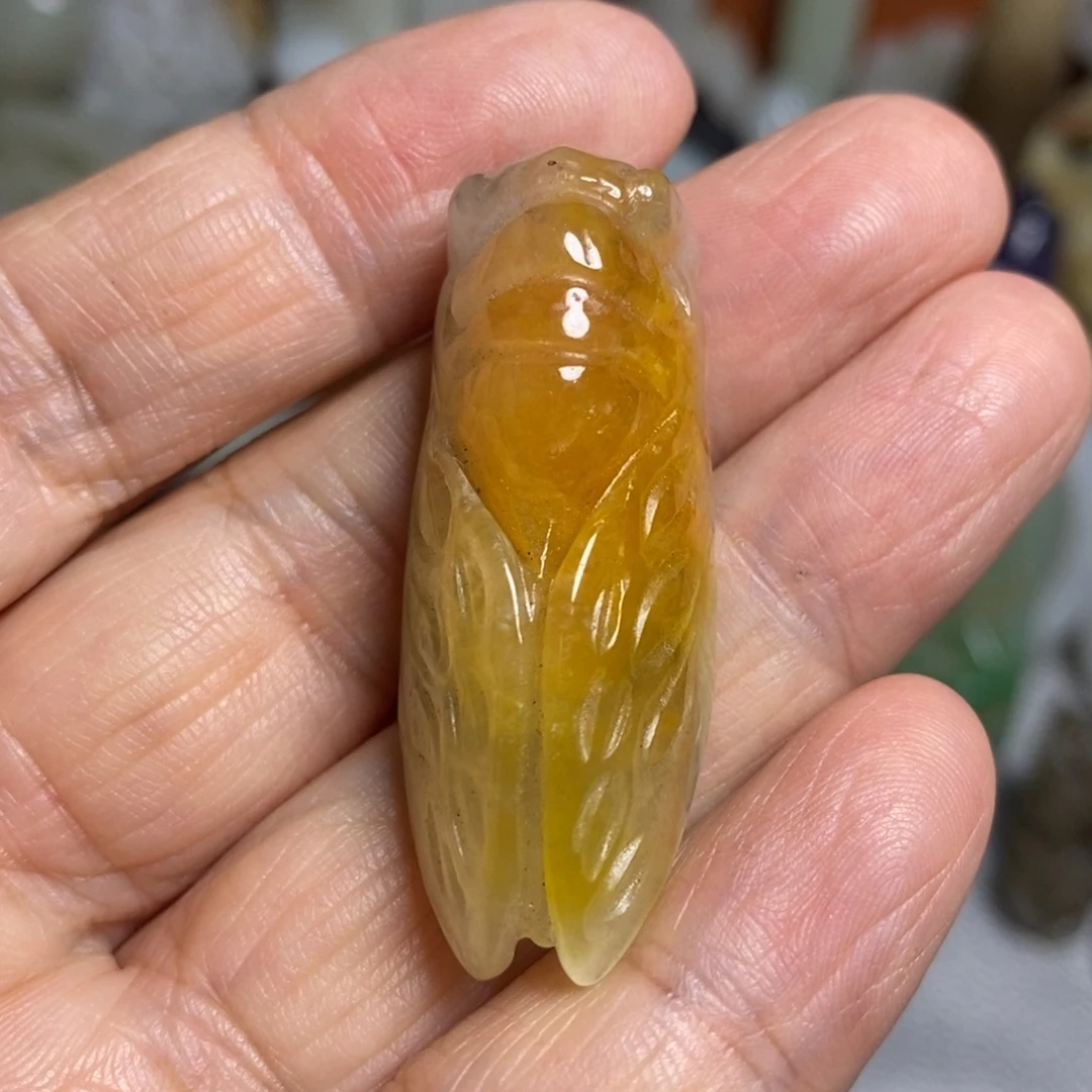 颈饰未镶嵌和田玉（糖玉）