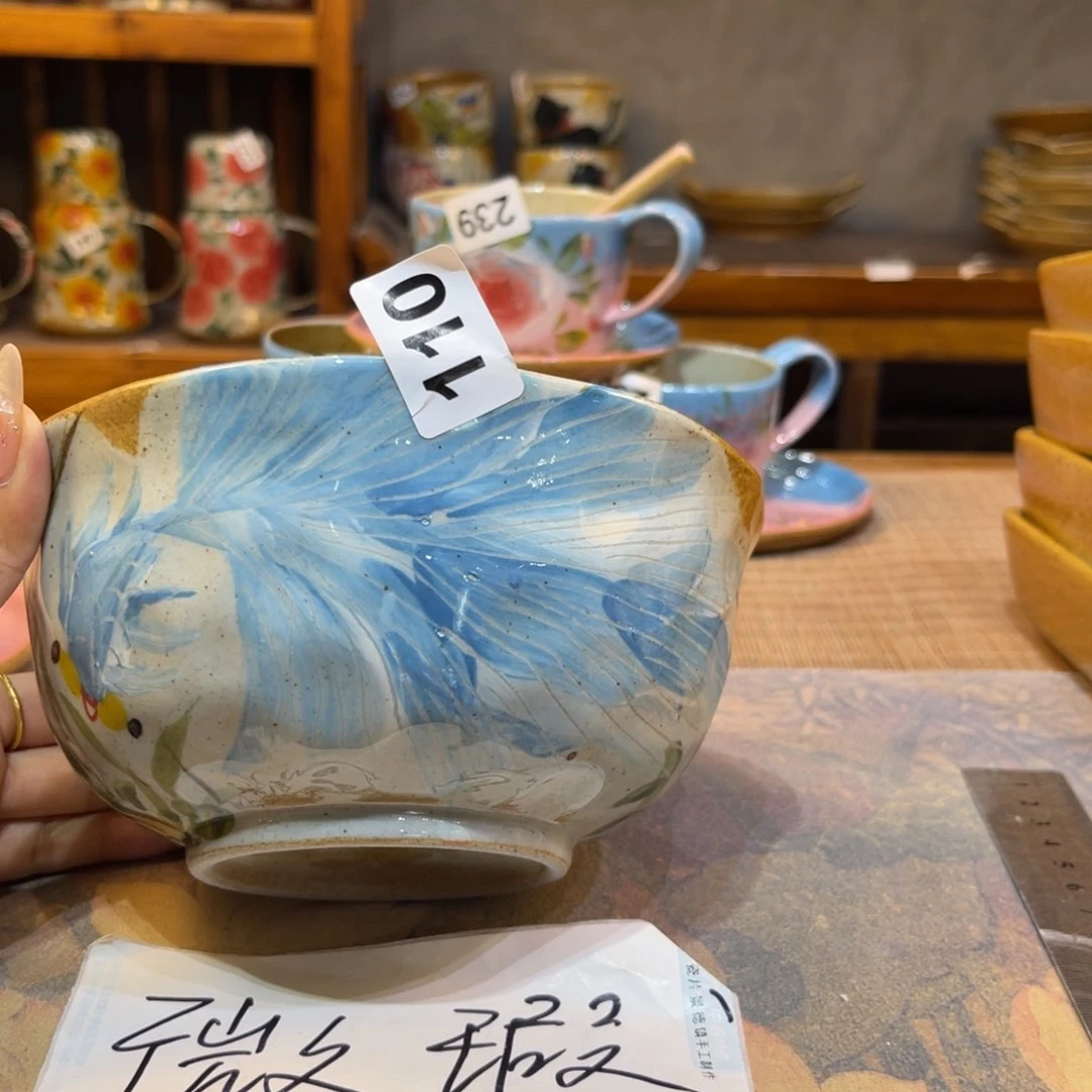 瓷片景德镇手工手绘