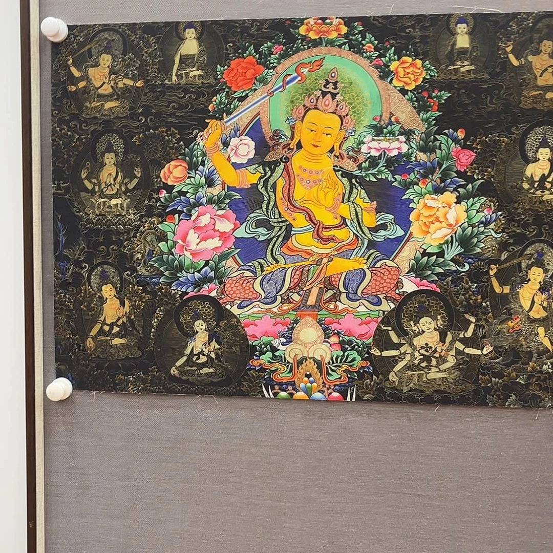 沧***8卷轴画唐卡精品原作