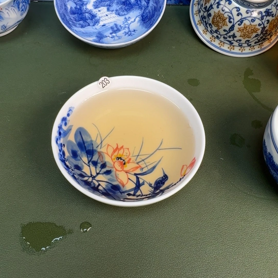 景德镇纯手绘茶具圆圆203