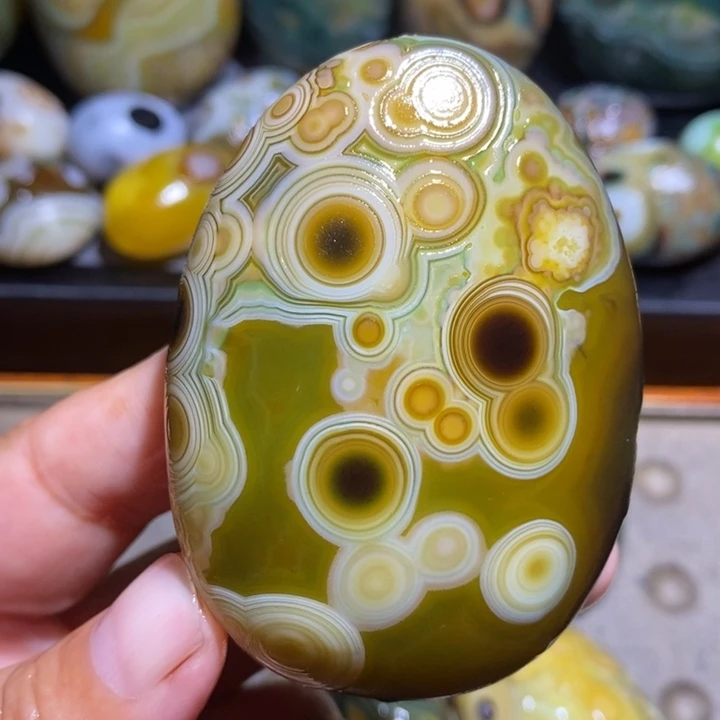 未镶嵌玛瑙/玉髓珠宝半成品