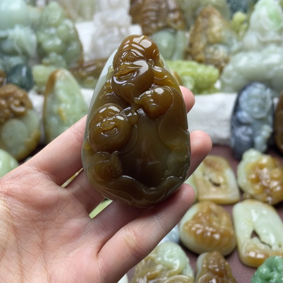颈饰未镶嵌和田玉