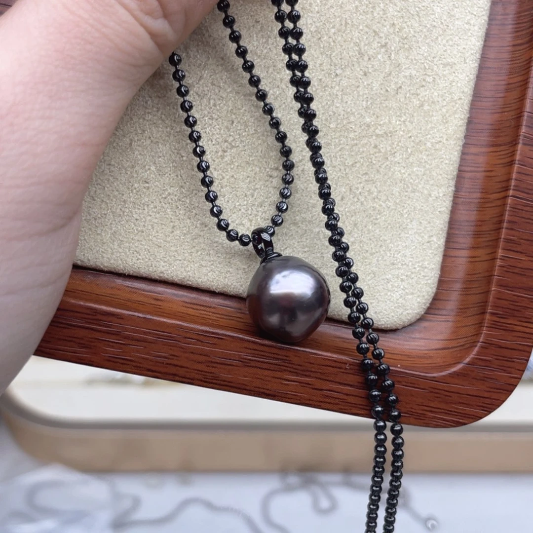 海水珍珠颈饰银S925镶嵌G93