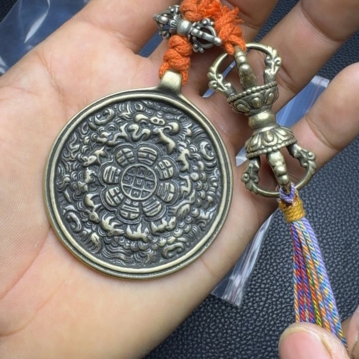 ****泥塑藏式风格九宫格…