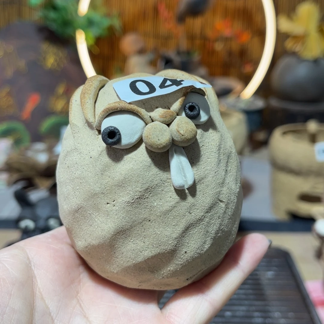 木村信鸿柴烧宝瓶