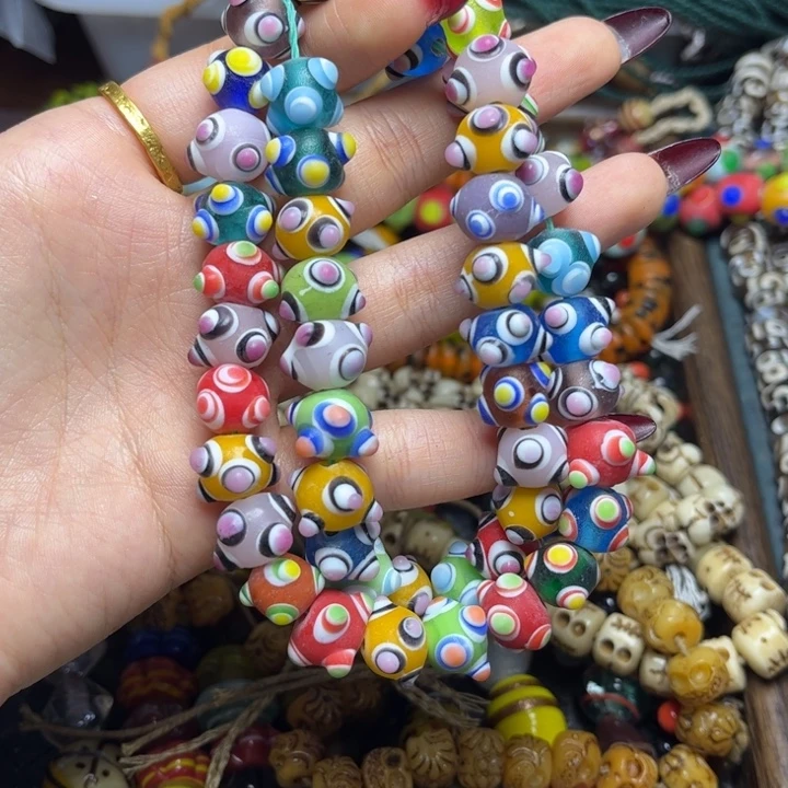 颈饰玻璃4161 琉璃一条