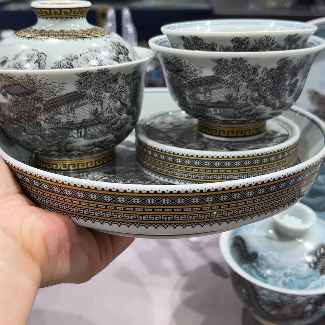 瓷片景德镇瓷器精品展示