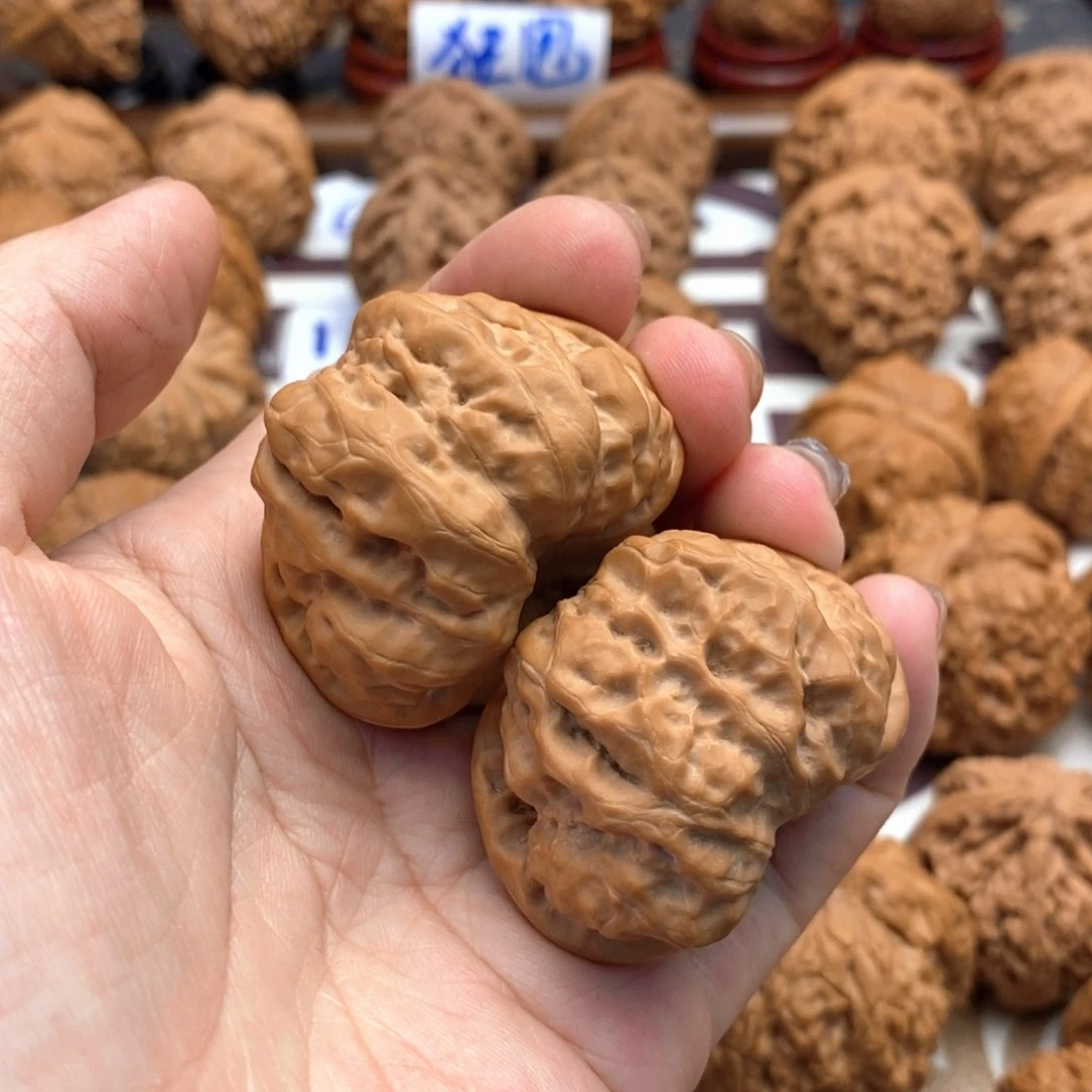 【闪购商品】文玩核桃把件晚*55号蛤蟆头