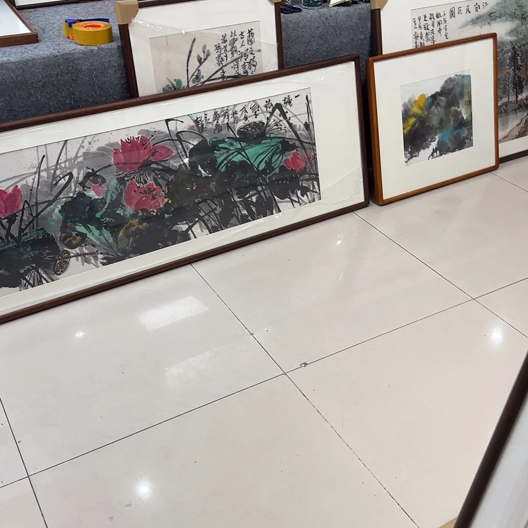 ～***～国画郑志超精品带框2张