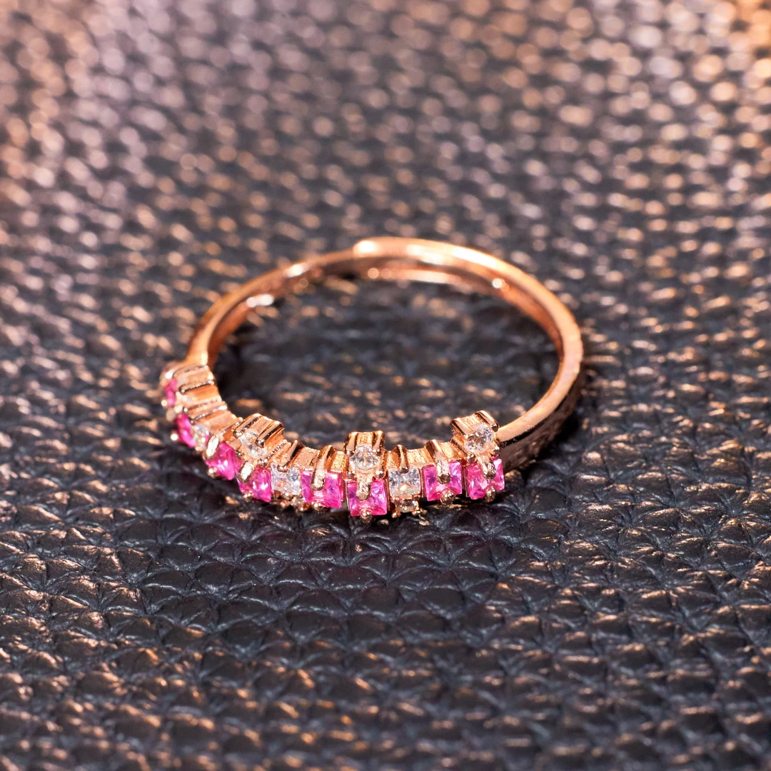 非遗好物分享【歪歪】彩蓝宝戒指（多样性发一）XB-N5511