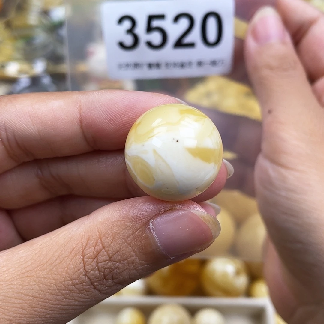 琥珀未镶嵌珠宝奇石21粉